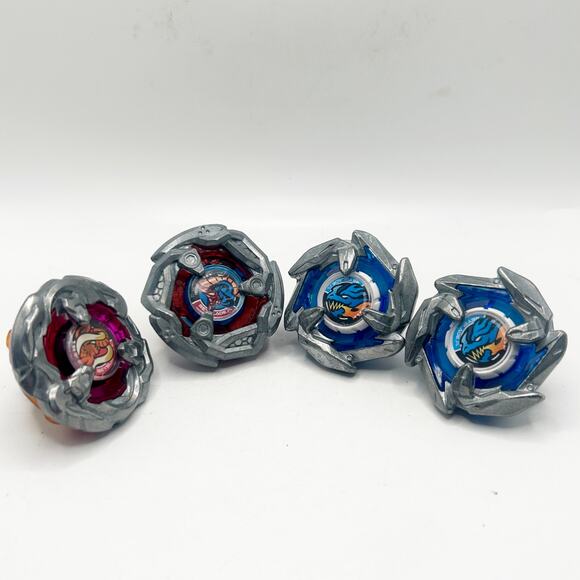 Takara Tomy Beyblade X Viper Tail 5, Dran Dagger 4 x2, Mammoth Tusk USED - Picture 1 of 9